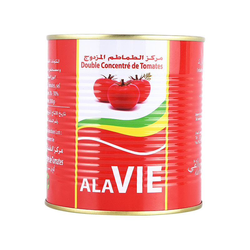 800g easy open/hard open canned high fresh quality tomato paste: How can canned design ensure transportation stability and safety?