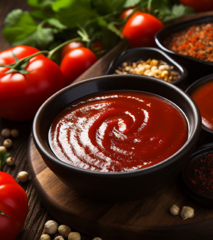 The method of making tomato sauce