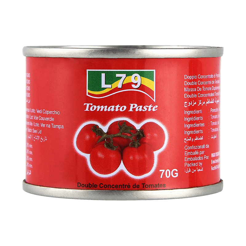 70g Canned (Easy open/ Hard open) Tomato Paste